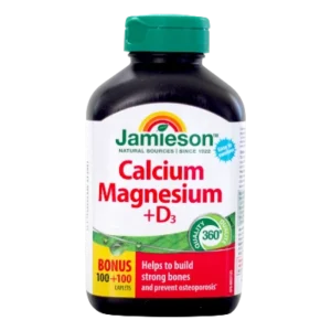 JAMIESON CAL MAG W VIT D 100+100'S