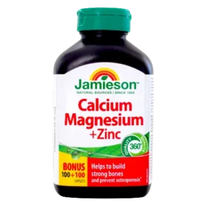 JAMIESON CAL MAG W ZINC 100+100'S