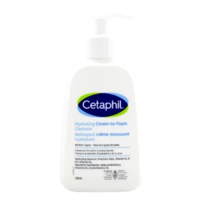 CETAPHIL HYDRATING CREAM-TO-FOAM CLEANSER 236ml