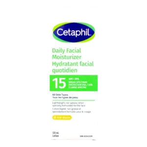 CETAPHIL DAILY FACIAL MOISTURE SPF 15 120ML
