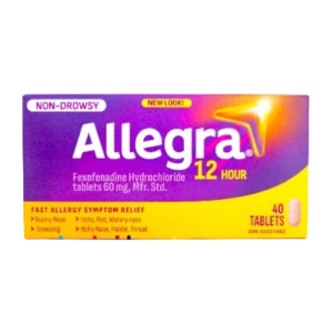 ALLEGRA 12H TABS 40'S