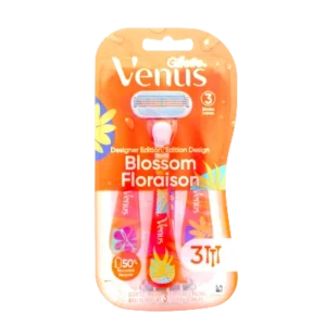 GILLETTE VENUS BLOSSOM DISPOSABLE RAZ 3 CART