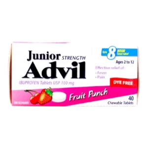 ADVIL JR STR FRT PUNCH CHEW TAB DF 40'S