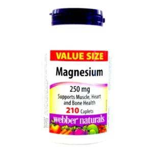 NATURAL PRODUCT MAGNESIUM 250MG CAPLET 210'S