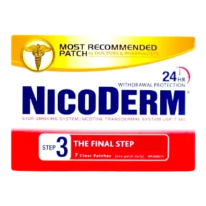 NICODERM PATCH CLEAR 7MG STEP 3 - 7'S