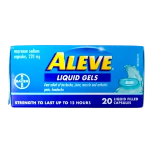 ALEVE LIQUID GEL 20'S